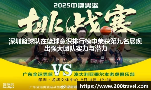 深圳篮球队在篮球意识排行榜中荣获第九名展现出强大团队实力与潜力